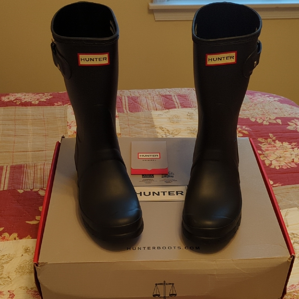 Hunter Classic Black Waterproof Boots